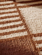 Tapis en jute tissé à plat Tamarisk par Élan Byrd