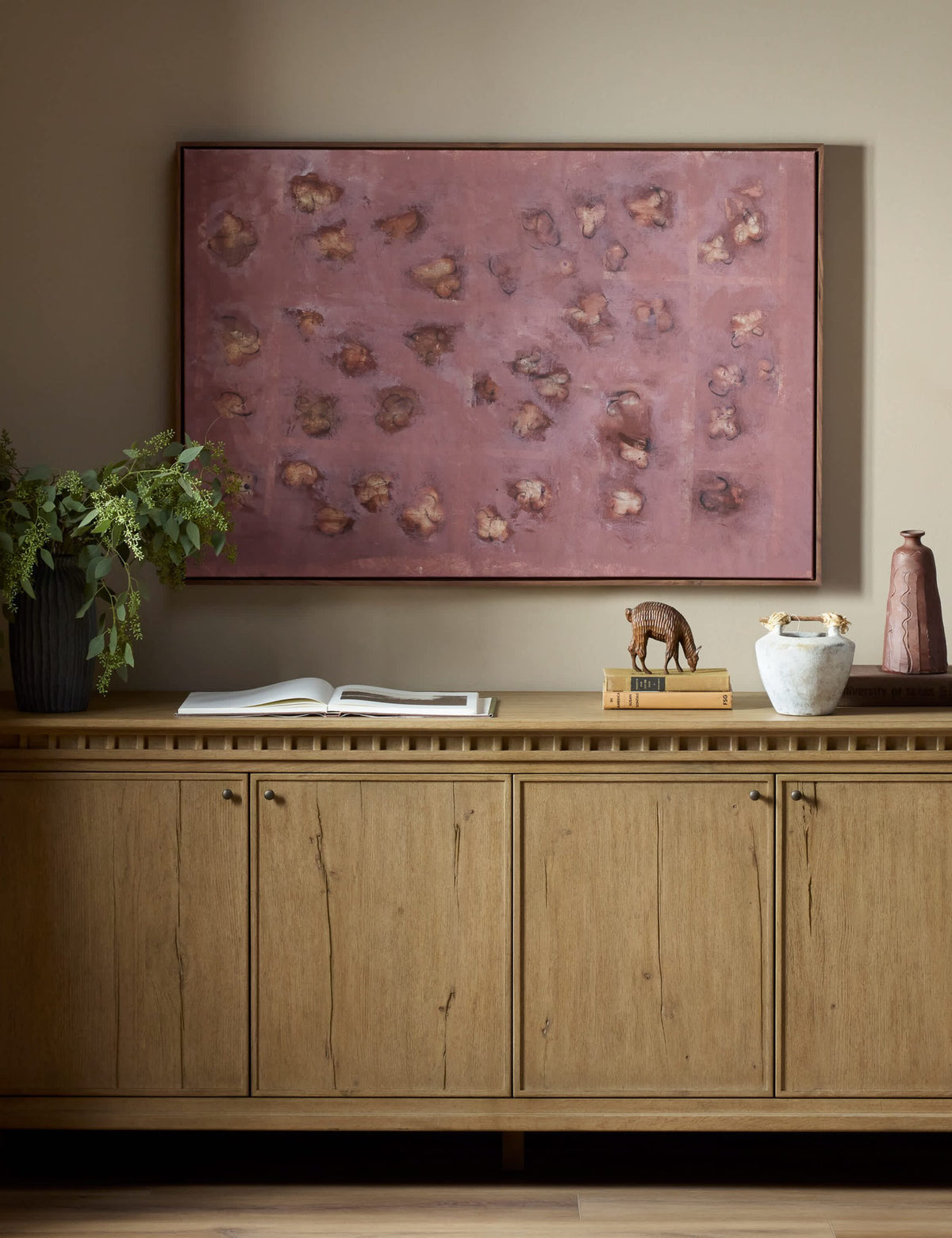 Copper Peony Wall Art by Jamie Beckwith