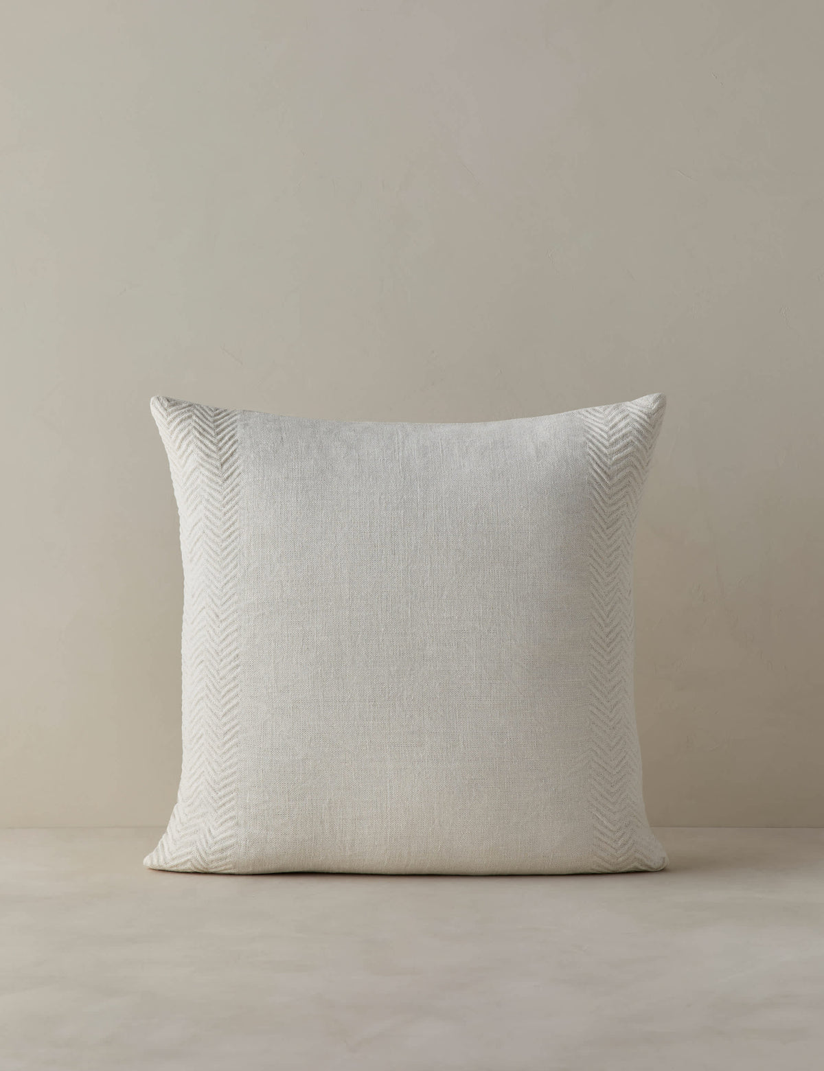 Argil Woven Texture Linen Pillow by Élan Byrd