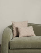 Coussin en lin Carrizo par Élan Byrd