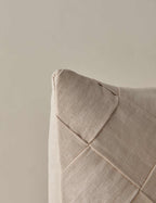 Coussin en lin Carrizo par Élan Byrd