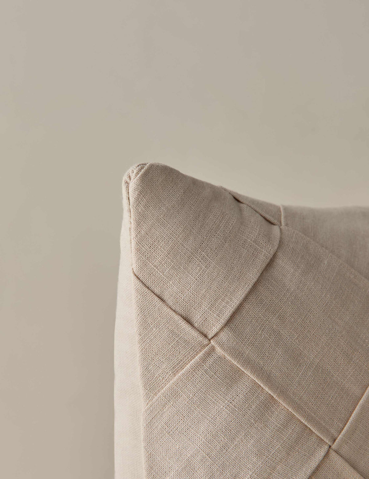 Coussin en lin Carrizo par Élan Byrd