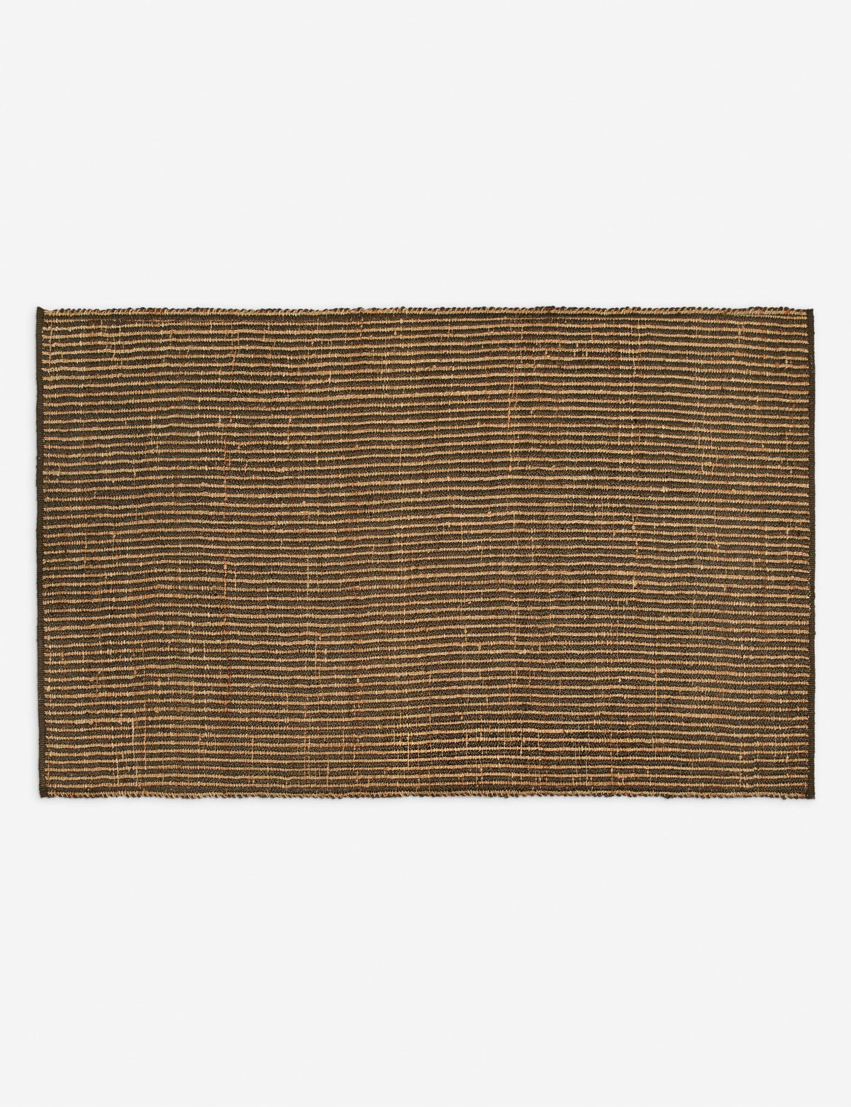 Échantillon de tapis en jute tissé main Cerrado, mousse par Elan Byrd