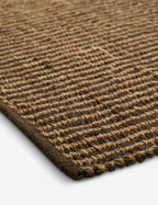 Échantillon de tapis en jute tissé main Cerrado, mousse par Elan Byrd