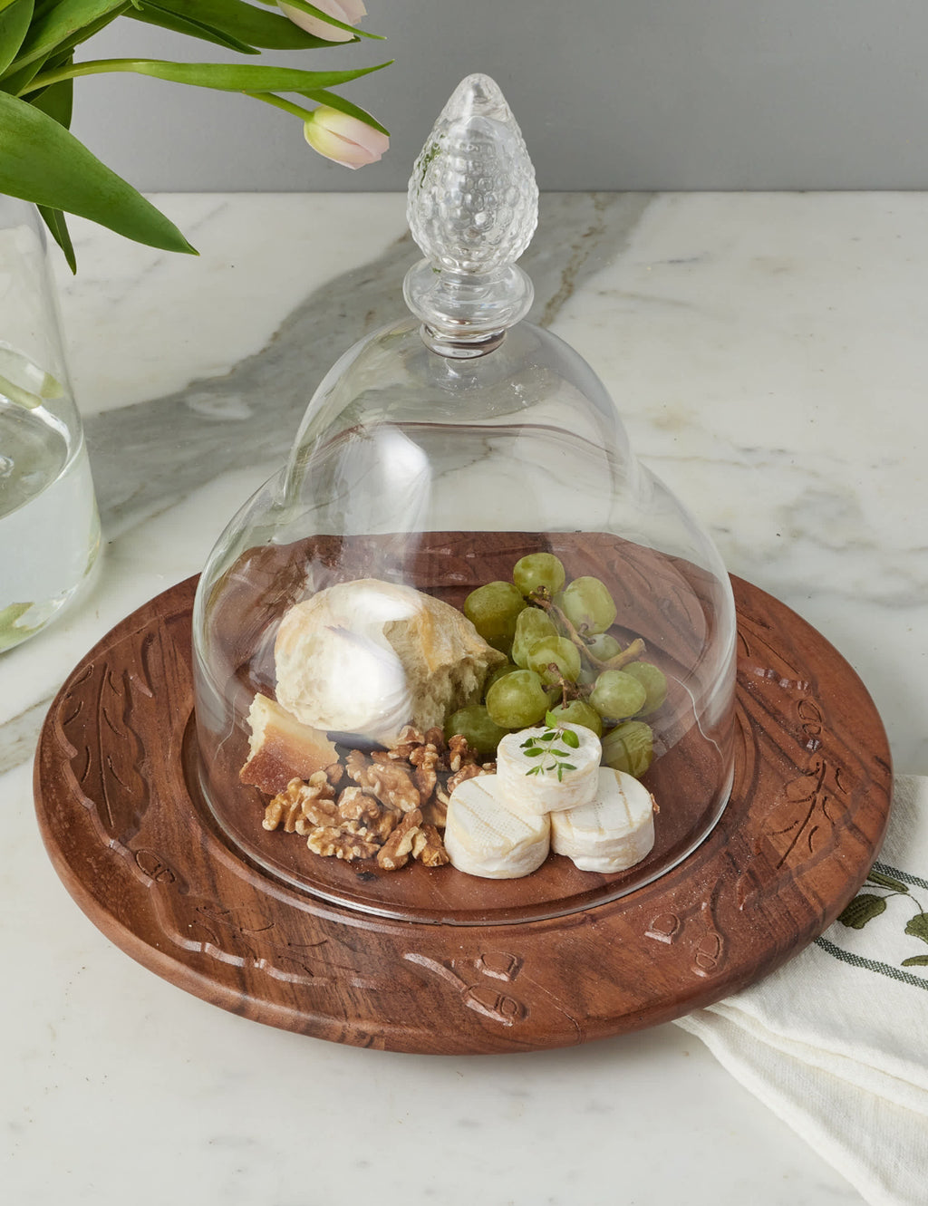 Cloche en verre en forme de goutte d'eau par etúHOME