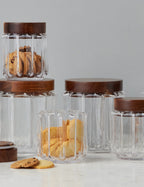 Bocal en verre cannelé par etúHOME