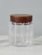 Bocal en verre cannelé par etúHOME