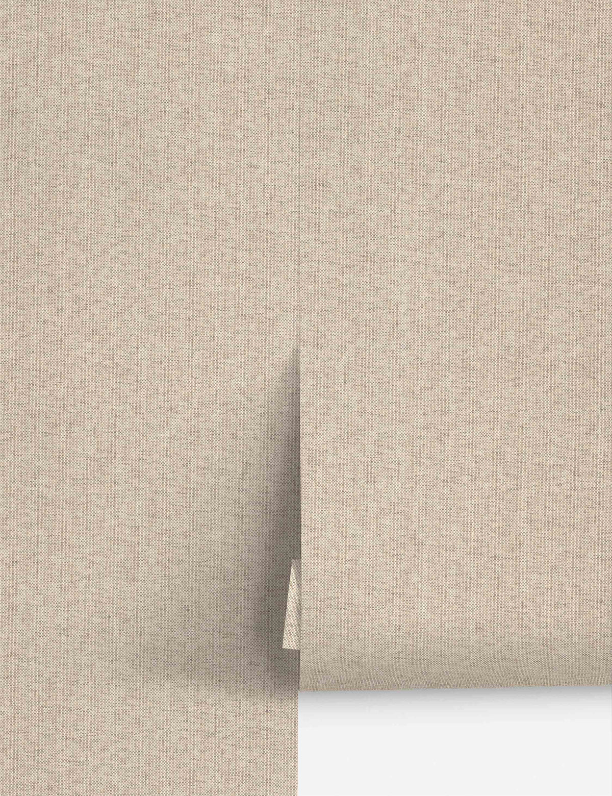 Villette Paperweave Wallpaper, Walnut - Swatch
