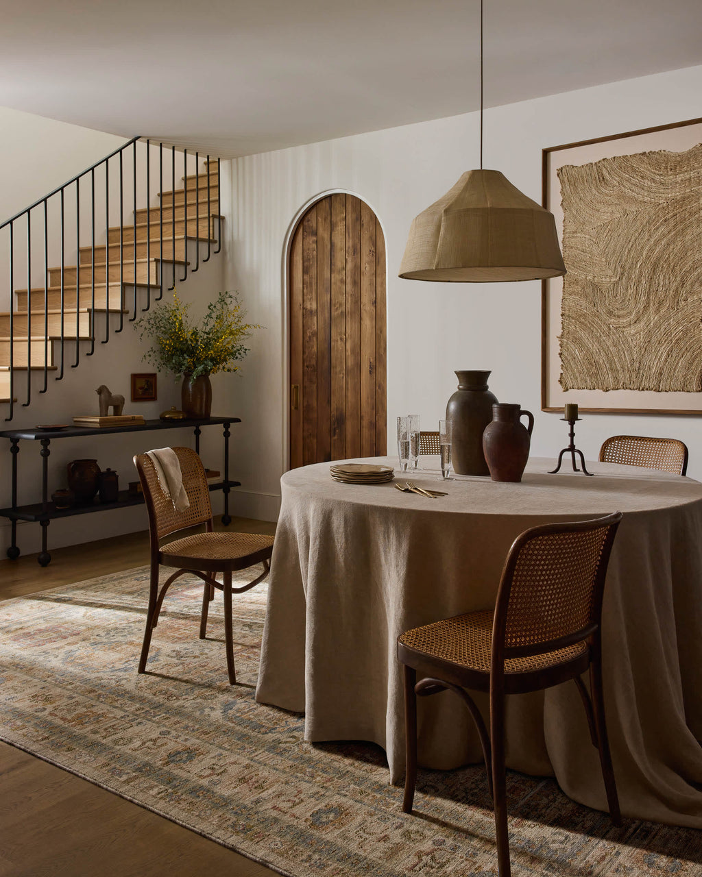 Tapis en laine Kealan