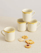 Mugs en grès (lot de 4) de Maison Madison