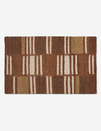 Échantillon de tapis plat en jute Tamarisk par Elan Byrd, Camel