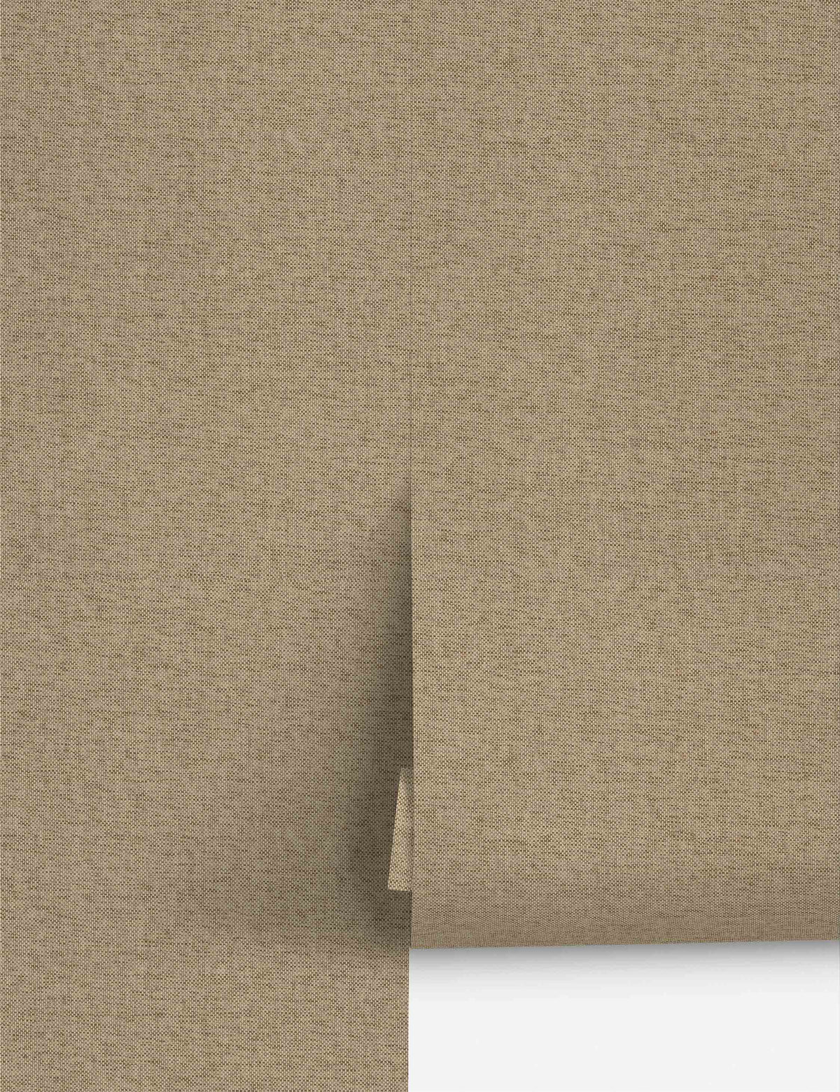Villette Paperweave Wallpaper, Brindle - Swatch